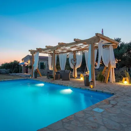 Secluded House With A Swimming Pool Kosljun, Pag - 22238 Semesterbostad