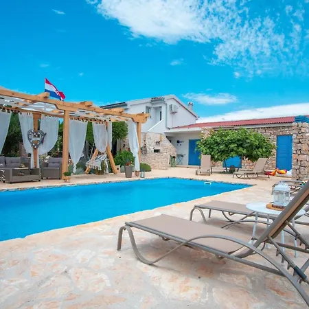 Secluded House With A Swimming Pool Kosljun, Pag - 22238 * Kosljun