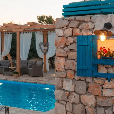 Secluded House With A Swimming Pool Kosljun, Pag - 22238 Holiday home *
