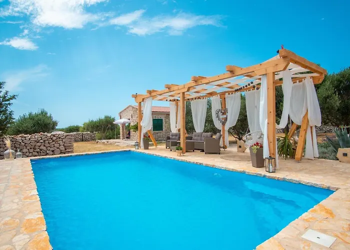 Secluded House With A Swimming Pool Kosljun, Pag - 22238 Kosljun