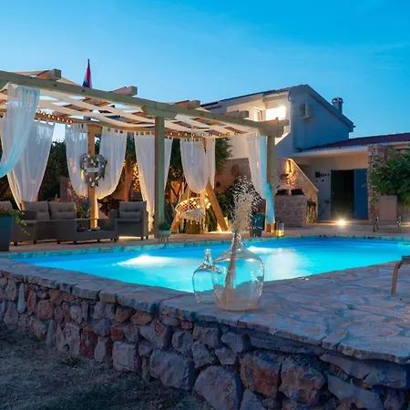 Secluded House With A Swimming Pool Kosljun, Pag - 22238 Ferienhaus Košljun